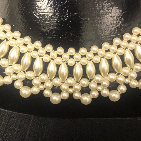 Vintage Faux Pearl Statement Choker - Picture 3 of 4
